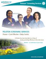 PELOTON SCREENING SERVICES Proven  Cost-Effective  Baby-Centric