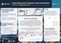 Carbon Measurement in Seawater at ppm Concentrations: The Sercon Hyphenated TOC - 1