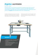 Ergonomic Workplaces Ergosit LABORATORY CHAIR Ergotec WORKTABLE-4