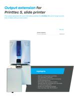 PRINTERS P rinttec S / P rinttec C A utoloader-7