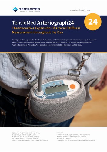 TensioMed Arteriograph 24