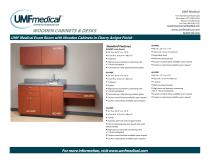 UMF Medical Wooden Cabinetry - Cherry Finish - 2