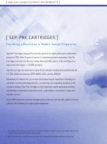 Waters Sep-Pak Sample Extraction Products Brochure - 2