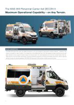 The new WAS 900 4x4 personnel carrier DECON V-2