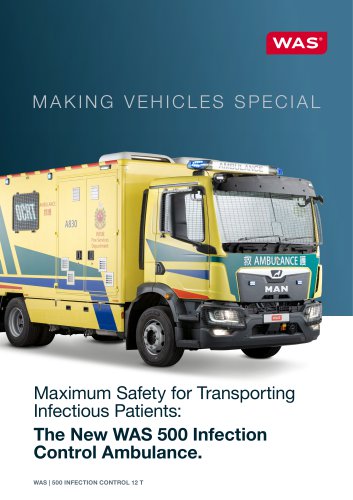 The New WAS 500 Infection   Control Ambulance