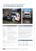 The Toyota Land Cruiser 4x4 Ambulance: For Off-Road Missions Worldwide.-4