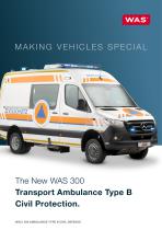WAS 300 Transport Ambulance Type B Civil Protection.-1