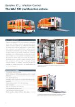The WAS 500 Bariatric, Infection and Intensive Care Transport Vehicle 10 T-2