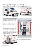 WAS 500 Emergency Ambulance Volkswagen Crafter Box Body 5 T - 2