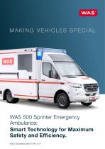 WAS 500 Sprinter Emergency   Ambulance