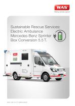 WAS 500 Zero Emission Ambulance Mercedes-Benz Sprinter Box Body 5.5 T - 1