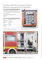 WAS 900 Disaster Relief Vehicle Command Vehicle Mercedes-Benz Sprinter Box Body 5 T - 4