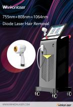 Winkonlaser AresLite® DL1000A 2 Handles laser hair removal Machine-1