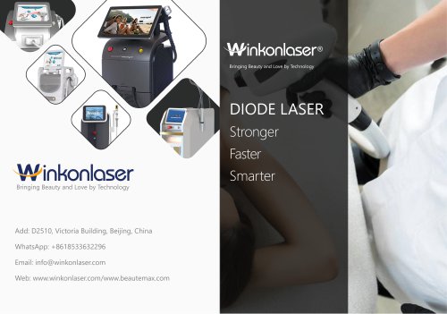 Winkonlaser AresMix® DL1000B 2 Handles laser hair removal Machine