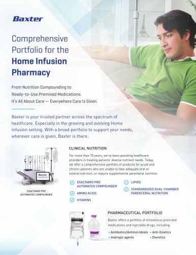 Home Infusion Brochure