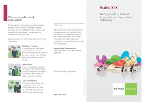 Consumer Flyer Audéo S IX - 1