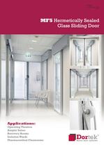 MF5 - Fully Glazed Hermetically Sealed Sliding Door - 1