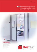 MF5 - Hermetically Sealed Sliding Hospital Door-1