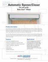 Automatic Opener/Closer For use with Auto-Seal II Door - 1