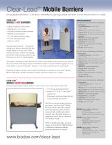 Brochure, Clear-Lead? Mobile Barriers and Windows - 2