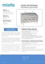 Double Hand Wash Scrub Unit MEY 1020-1
