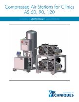 Compressed Air Stations for Clinics AS 60, 90, 120-1
