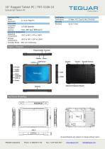 10" RUGGED TABLET PC | TRT-5180-10-2