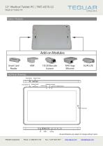 12" MEDICAL TABLET PC | TMT-4375-12-2