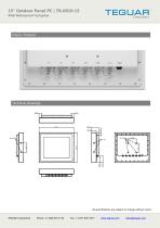 15" Outdoor Panel PC | TR-0810-15 - 2