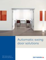 Automatic swing door solutions - 1