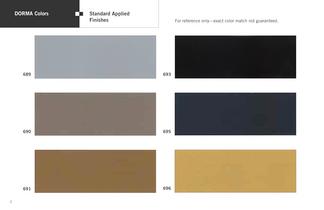 DORMA Color Palette Booklet-2