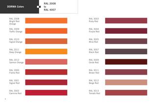 Dorma Color Palette Booklet - Dormakaba - Pdf Catalogs 