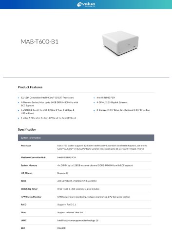 MAB-T600-B1