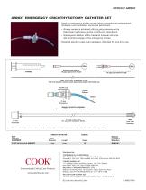 Arndt Emergency Cricothyrotomy Catheter Set - 2