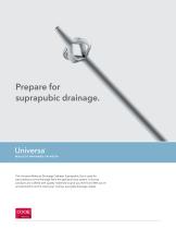 Prepare for suprapubic drainage Universa® MALECOT DRAINAGE CATHETER - 1