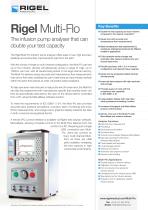 Rigel Multi-Flo Datasheet