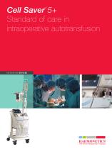 Cell Saver 5+ Standard of care in intraoperative autotransfusion - 1