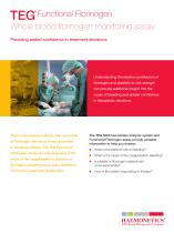 TEG Functional Fibrinogen - Whole blood fibrinogen monitoring assay - 1