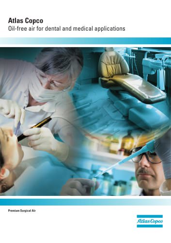 Atlas Copco Oil-Free air for dental and medical applicaions