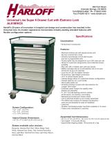 AL810EKC6 – ALUMINUM ANESTHESIA/TREATMENT CART - 1