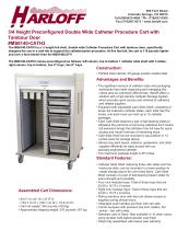 MS6140-CATH3 – DOUBLE COLUMN CATHETER PROCEDURE CART - 1