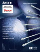 Acclaim Bonded Silica-Based Columns for HPLC - 1