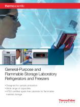 ES and GPS Laboratory Refrigerators and Freezers