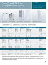 ES and GPS Laboratory Refrigerators and Freezers - 5