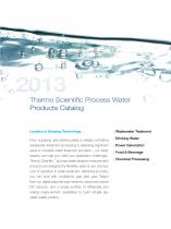 Process Water Products Catalog - 2