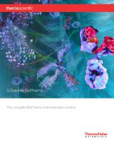 Q Exactive BioPharma – The Complete BioPharma Characterization Solution