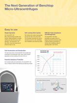 Sorvall MTX 150 and MX Plus Micro-ultracentrifuges - 7