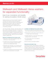 Wellwash and Wellwash Versa washers for expanded functionality - 1