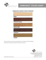 AMBIANCE ®  COLOR CHART - 1