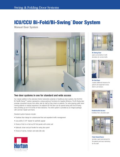 Bi-Fold/Bi-Swing ICU